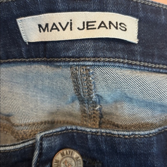 Mavi Dark Blue slim Straight Leg Jeans 40X30 40 X 30 Marcus - Picture 3 of 6